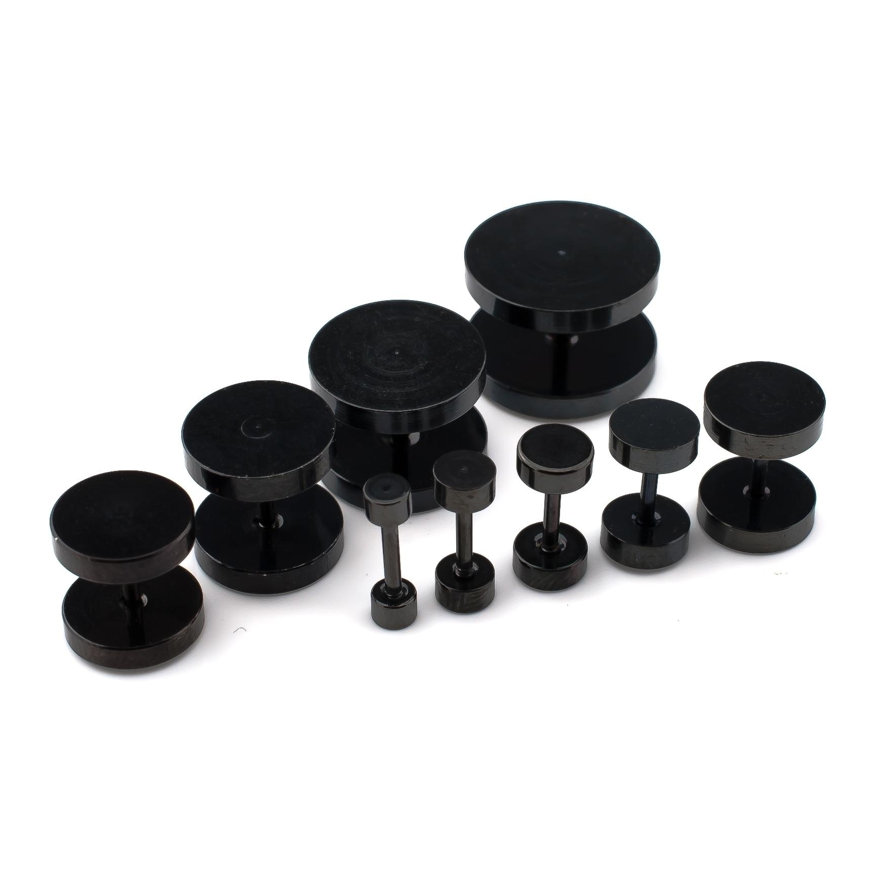 fake plugs schwarz